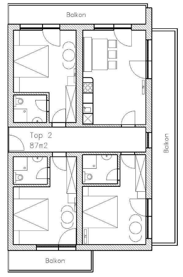 Roessle Appartement Bezau Dış mekan fotoğraf