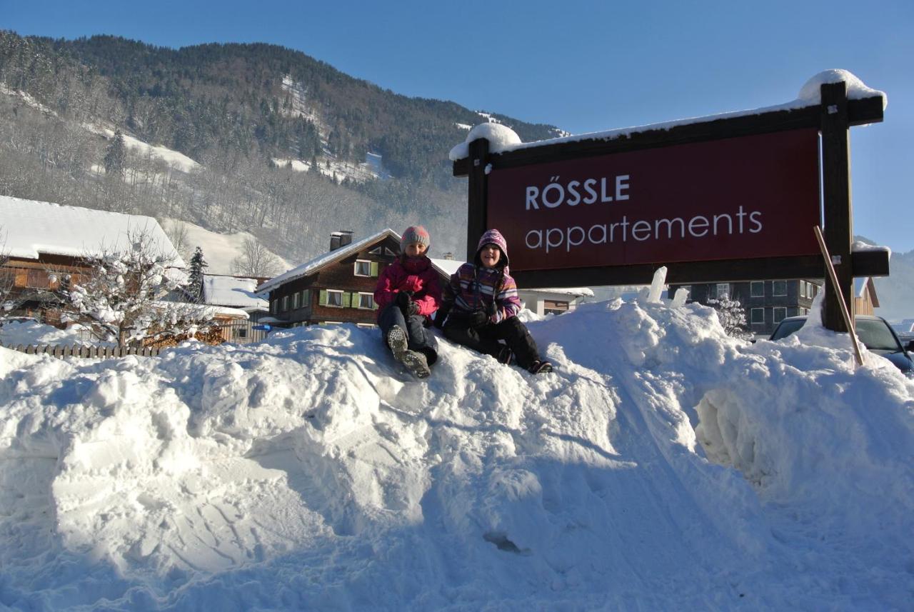 Roessle Appartement Bezau Dış mekan fotoğraf